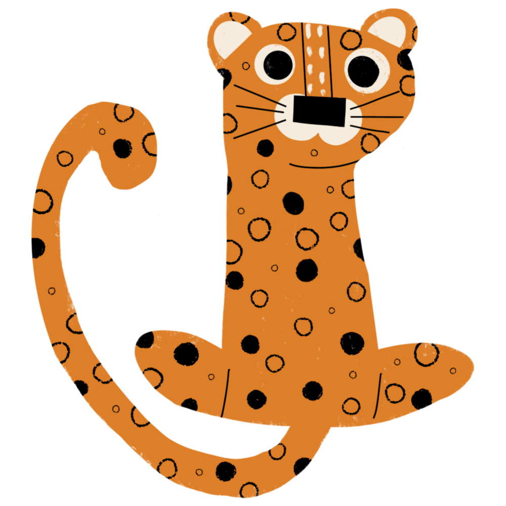 Cute Funny Cheetah