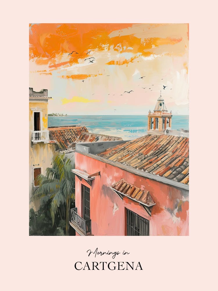 Mornings In Cartgena Rooftops Morning Skyline 3