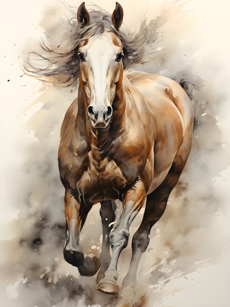 Horse Running
