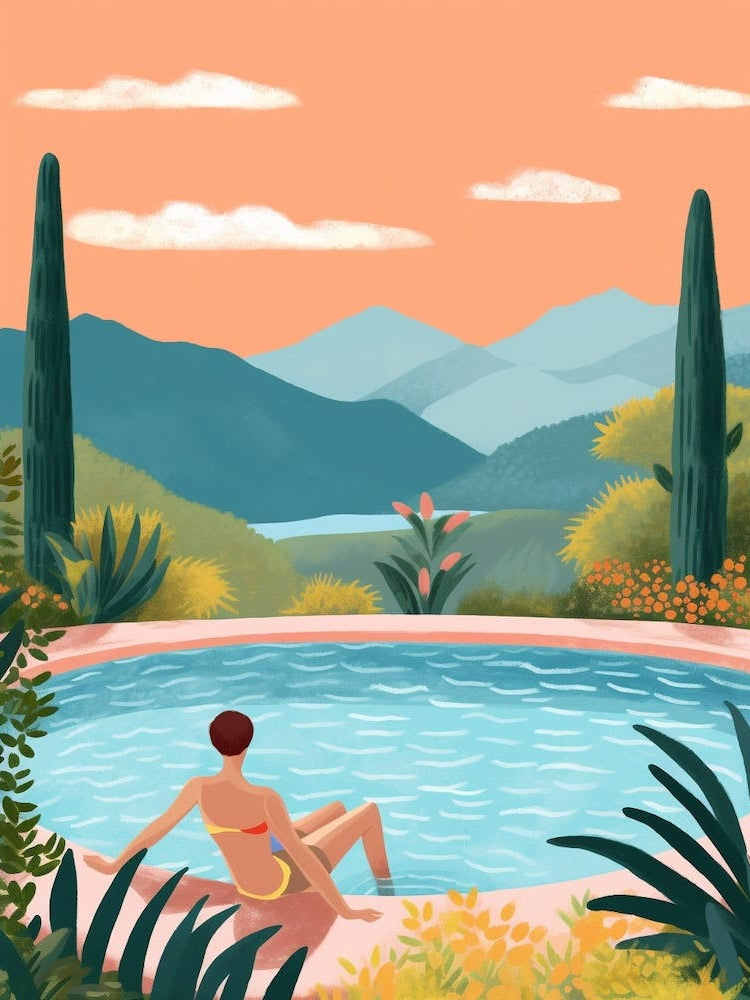 Lounging By The Pool 8