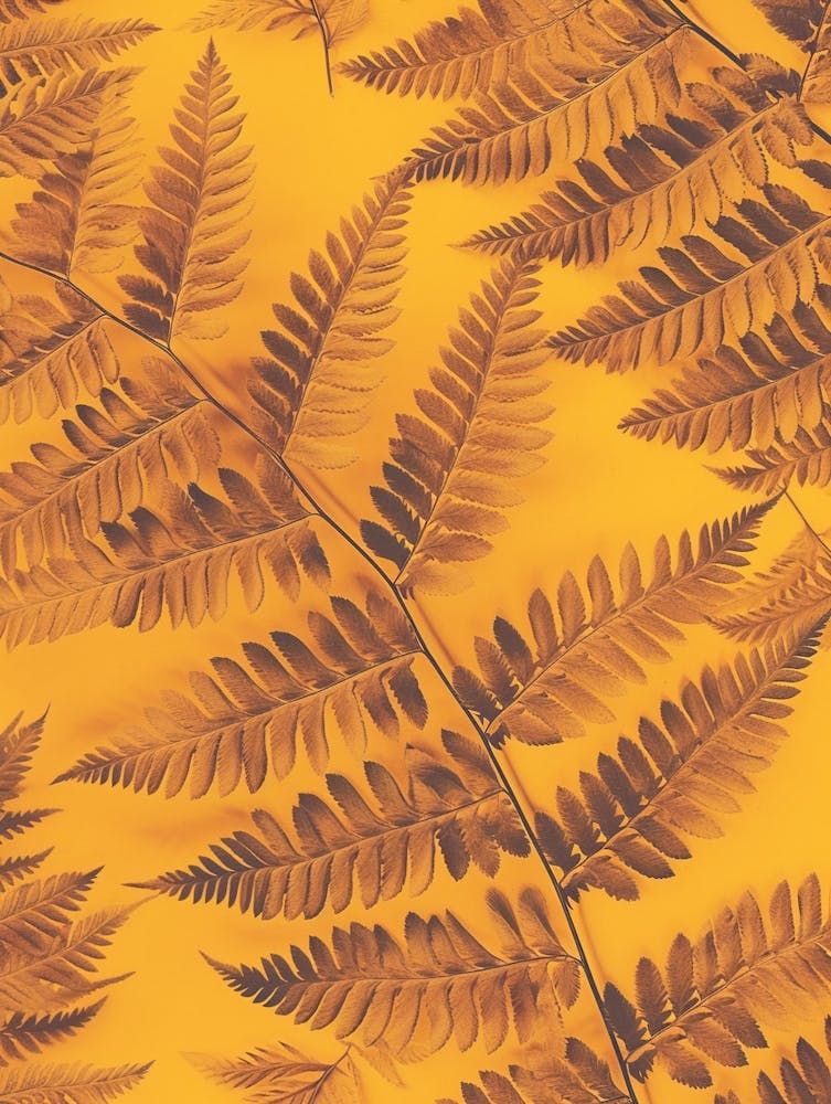 Pattern Poster Cinnamon Fern 2