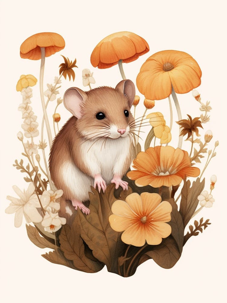 Fall Foliage Mouse 2