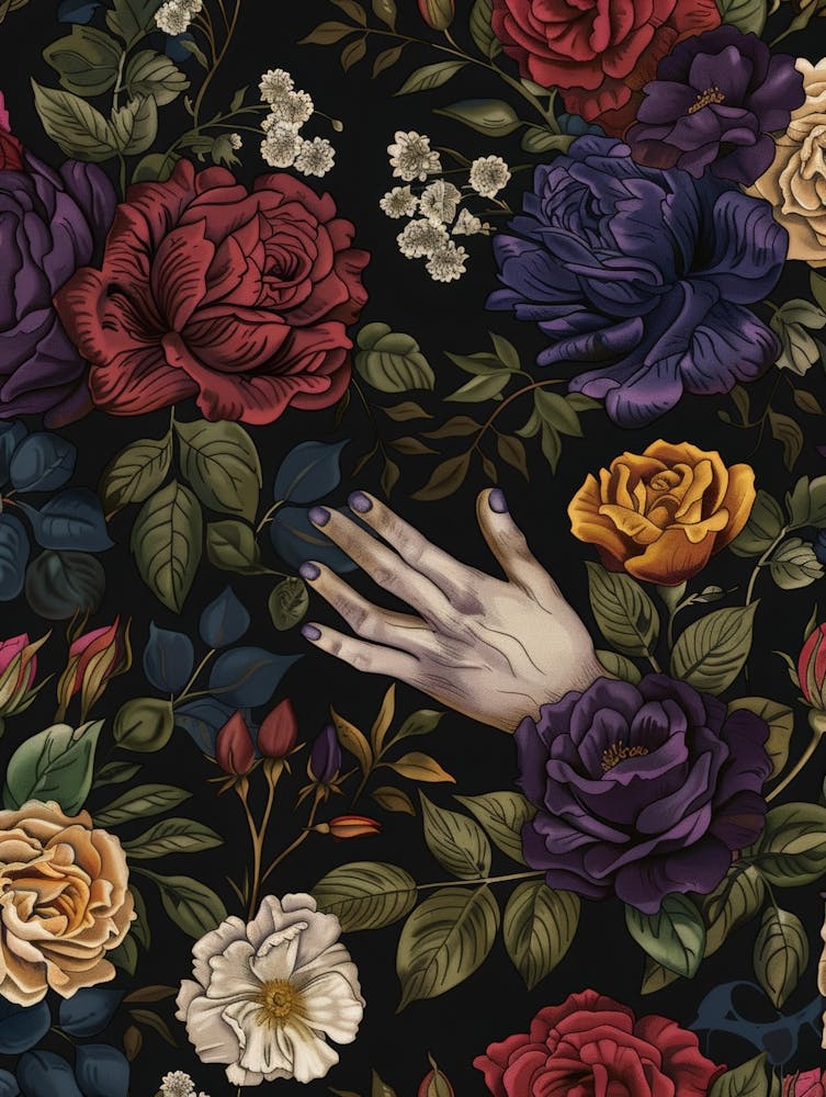 Roses Et Mains