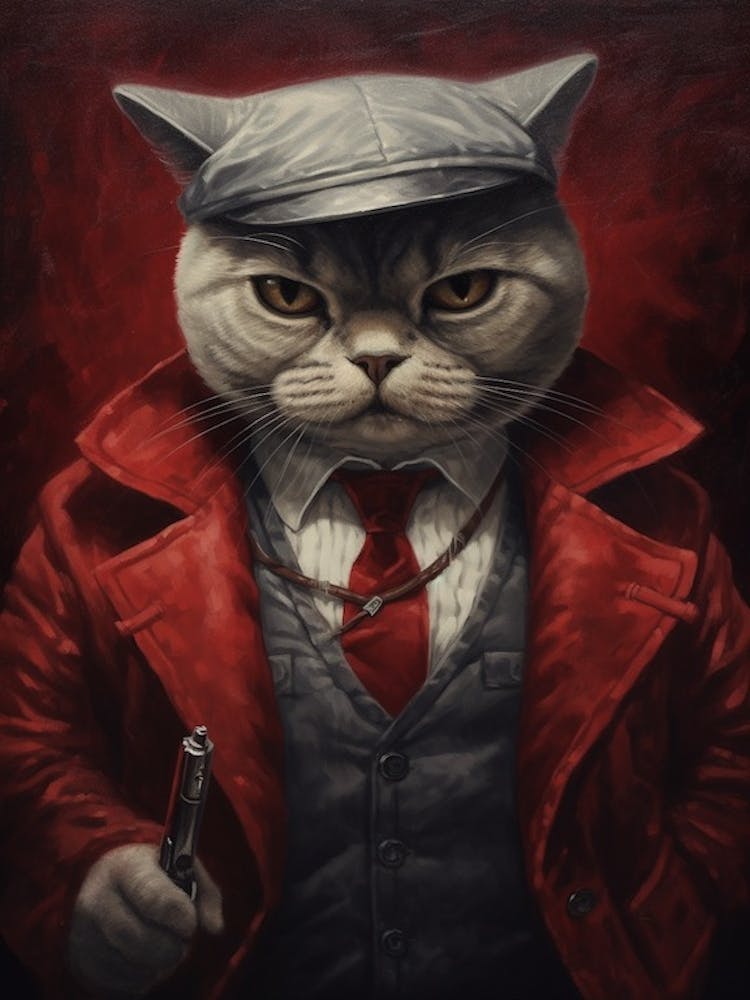 Gangster Cat British Shorthair