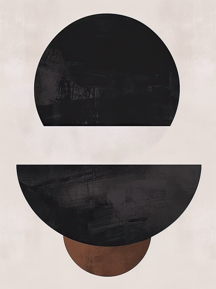 Abstract Ripples Bauhaus Minimalist