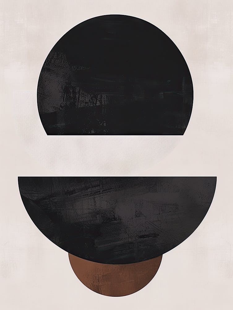 Abstract Ripples Bauhaus Minimalist