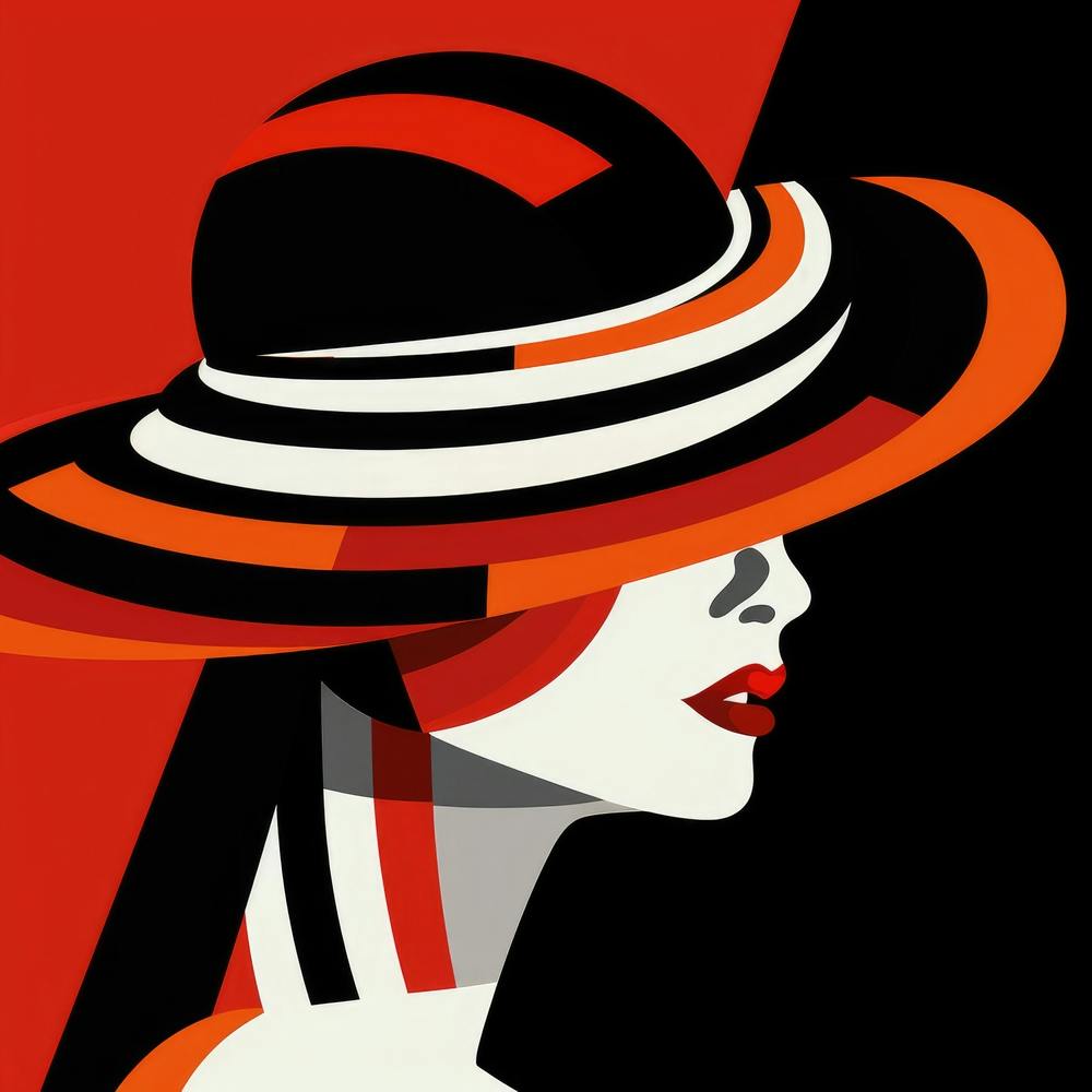 Portrait d'une Femme au Chapeau 1