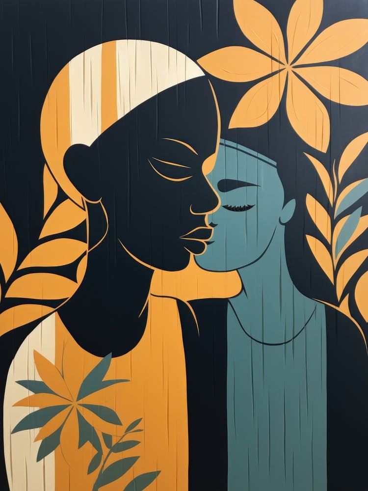 Kissing Women