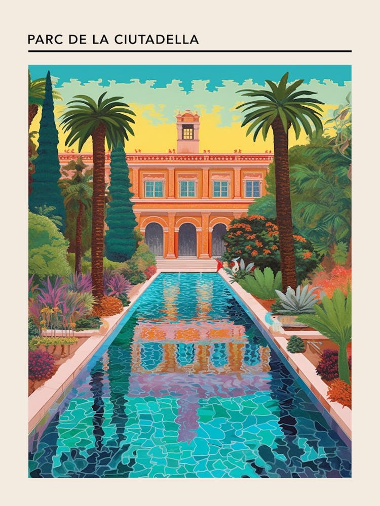 Parc De La Ciutadella Barcelona Spain 2