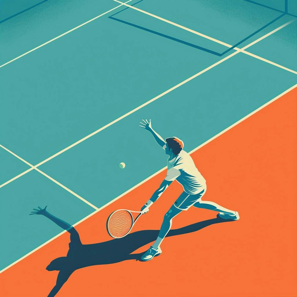 A Tennis Tournament Minimal Illustration 1718671374 2