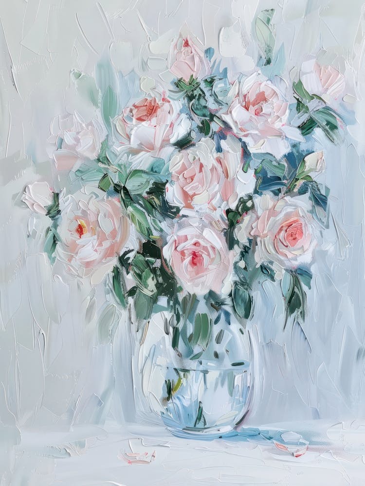 A World Of Flowers Rose 1 Painting