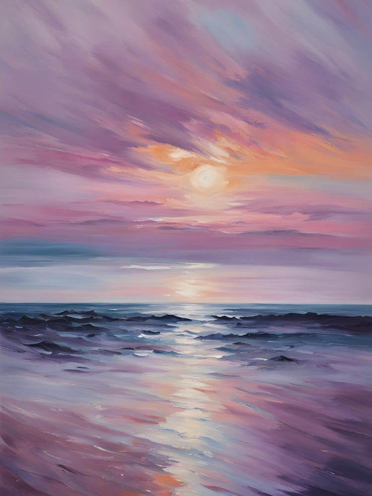 Sunset Over The Sea 4