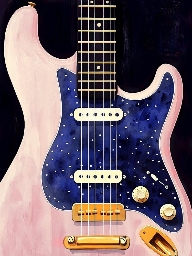 Pink Guitar