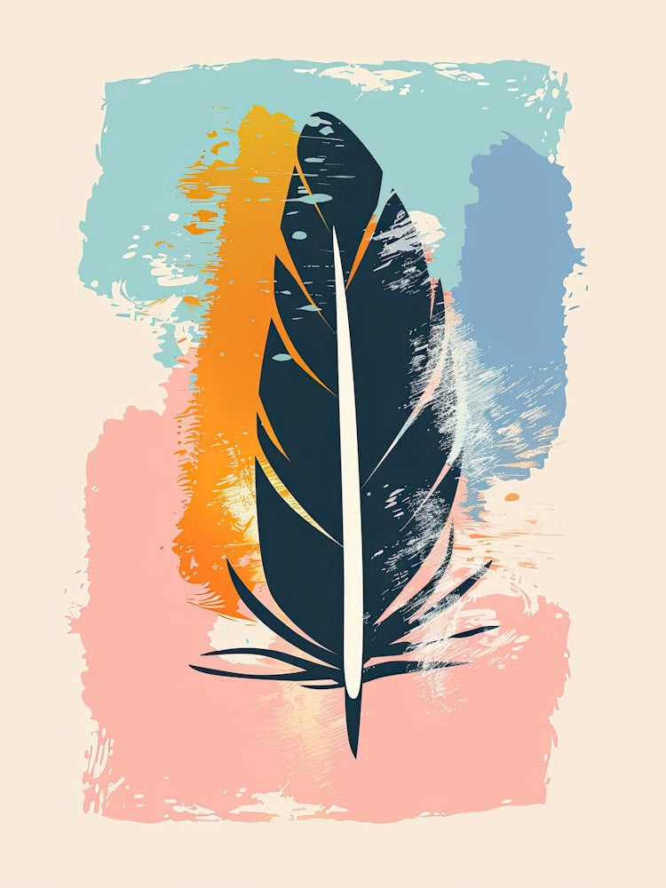 Jetstream Abstraction Mid Century Style 1