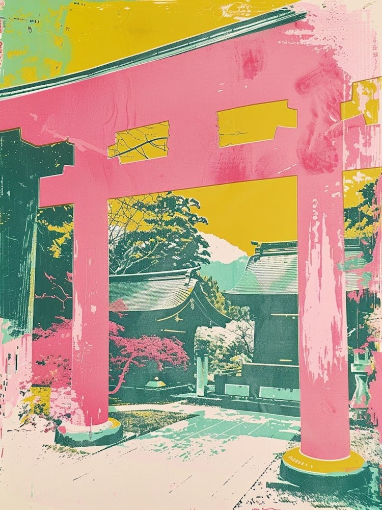Nikko National Park Duotone Silkscreen 1