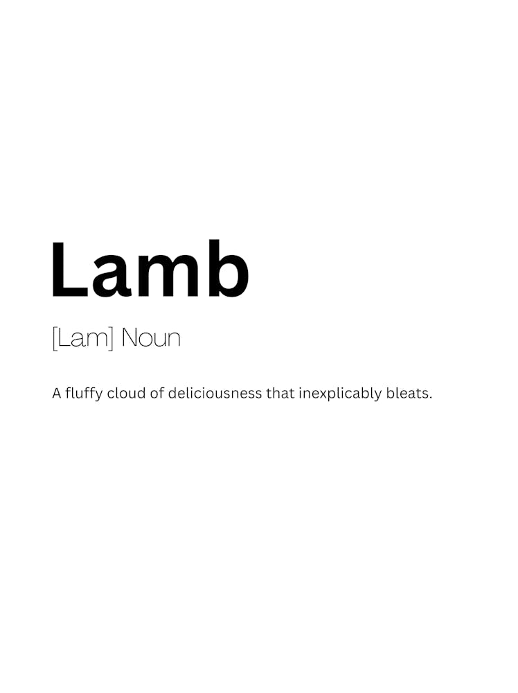 Lamb Definition Meaning