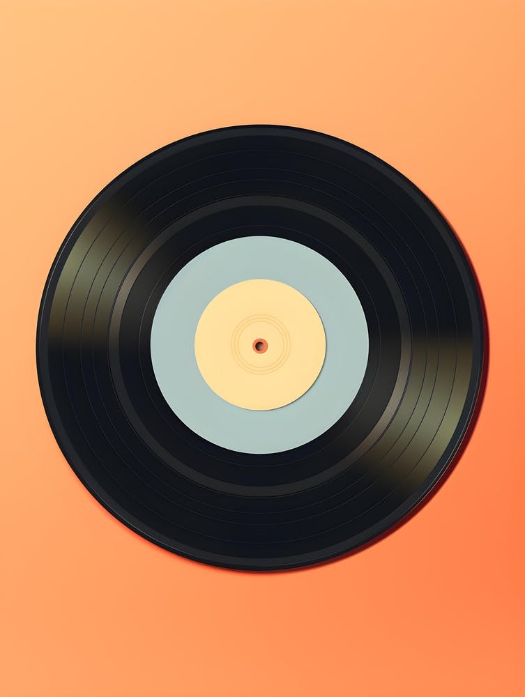 Minimal Vinyl Record