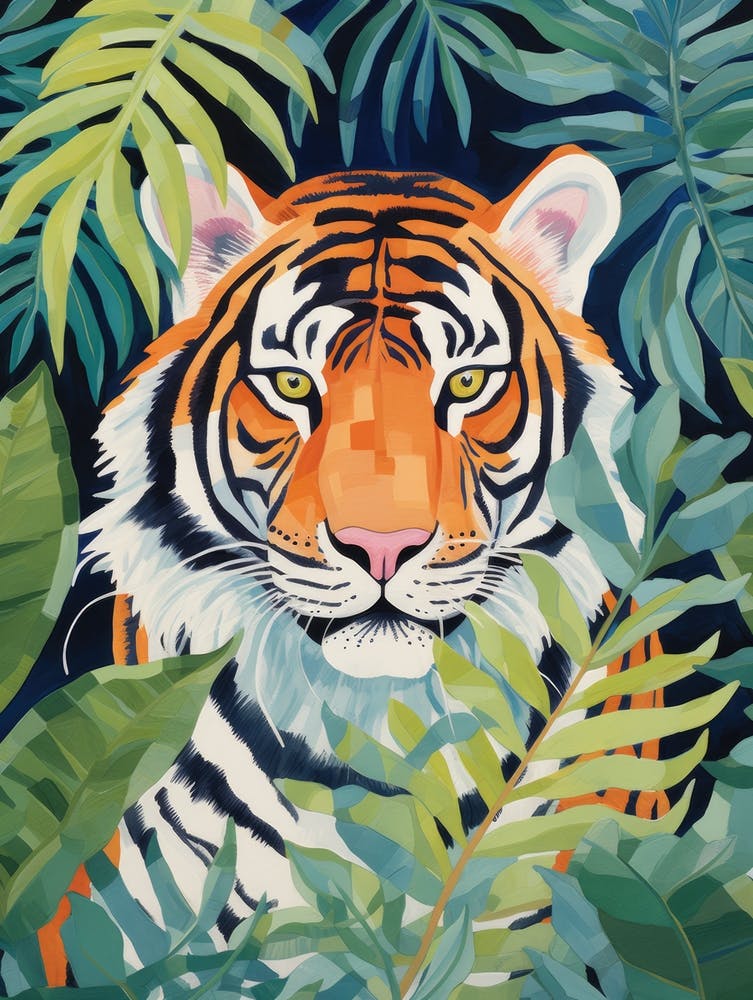 Tiger In The Jungle 10