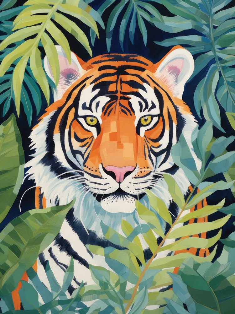 Tiger In The Jungle 10