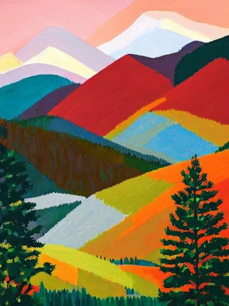 Rocky Mountain National Park 1 United States Of America Abstract Colourful