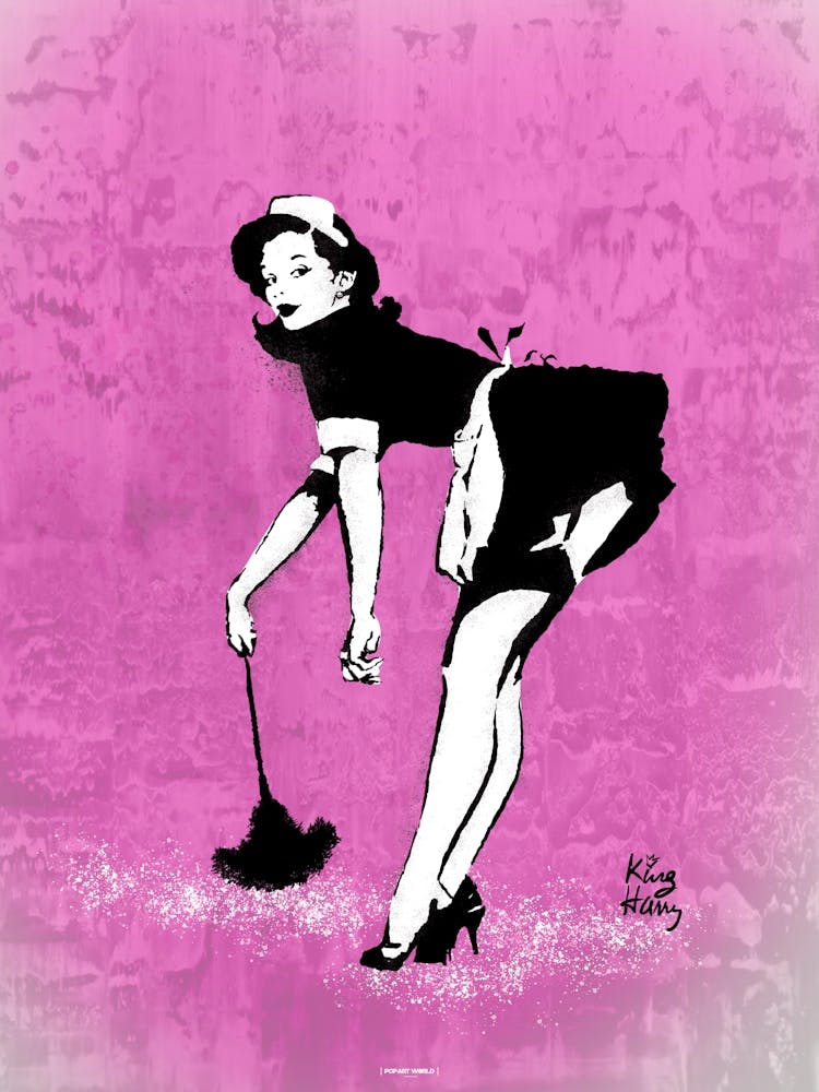 She cleans wonderfully | Street Art Digital | Pop Art World 2025
