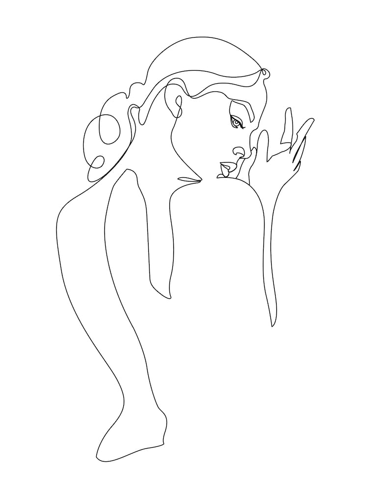 Woman In The Morning Light