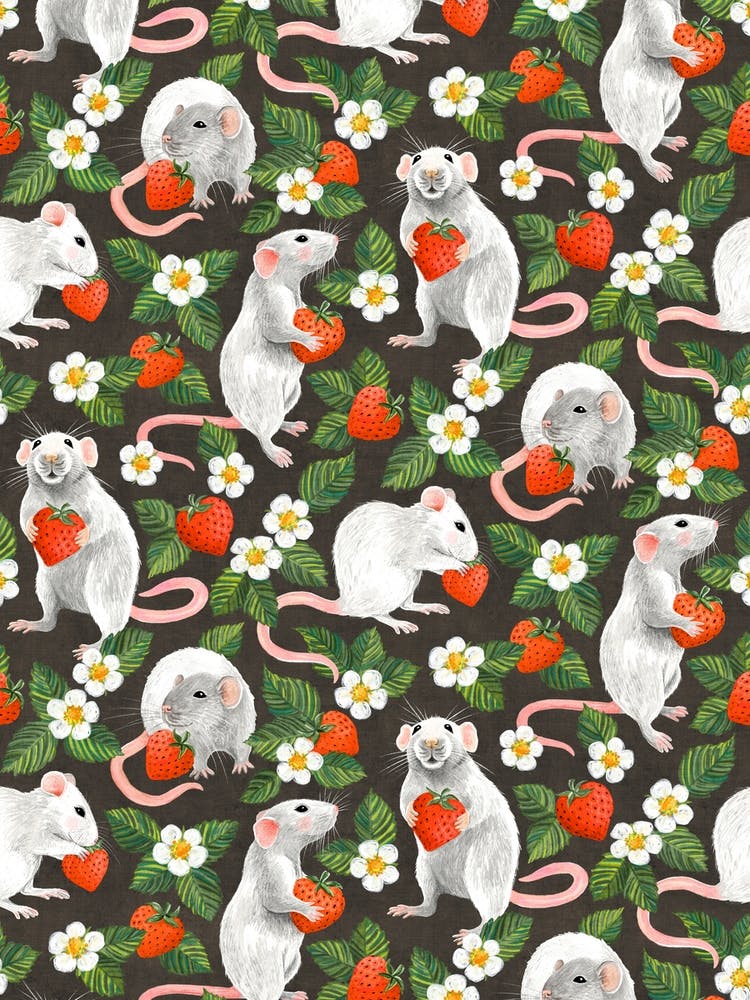 Rats Love Strawberries