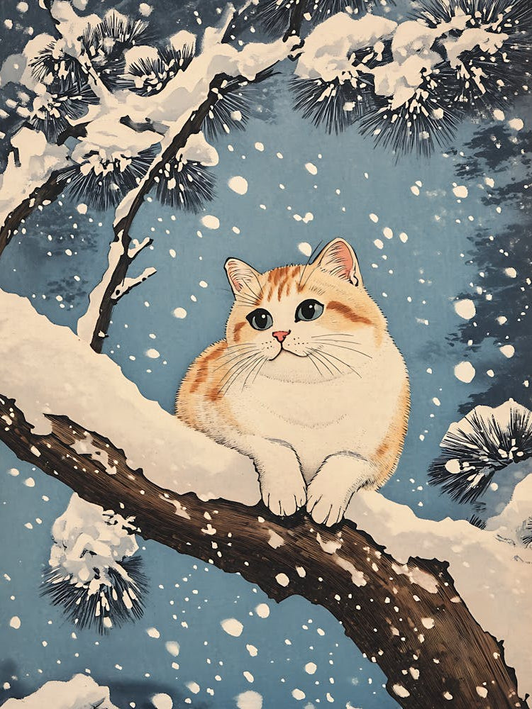 Cat In The Snow 16
