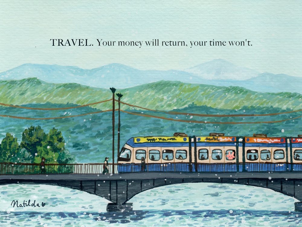 Travel, Your money will return, Your Time won't.