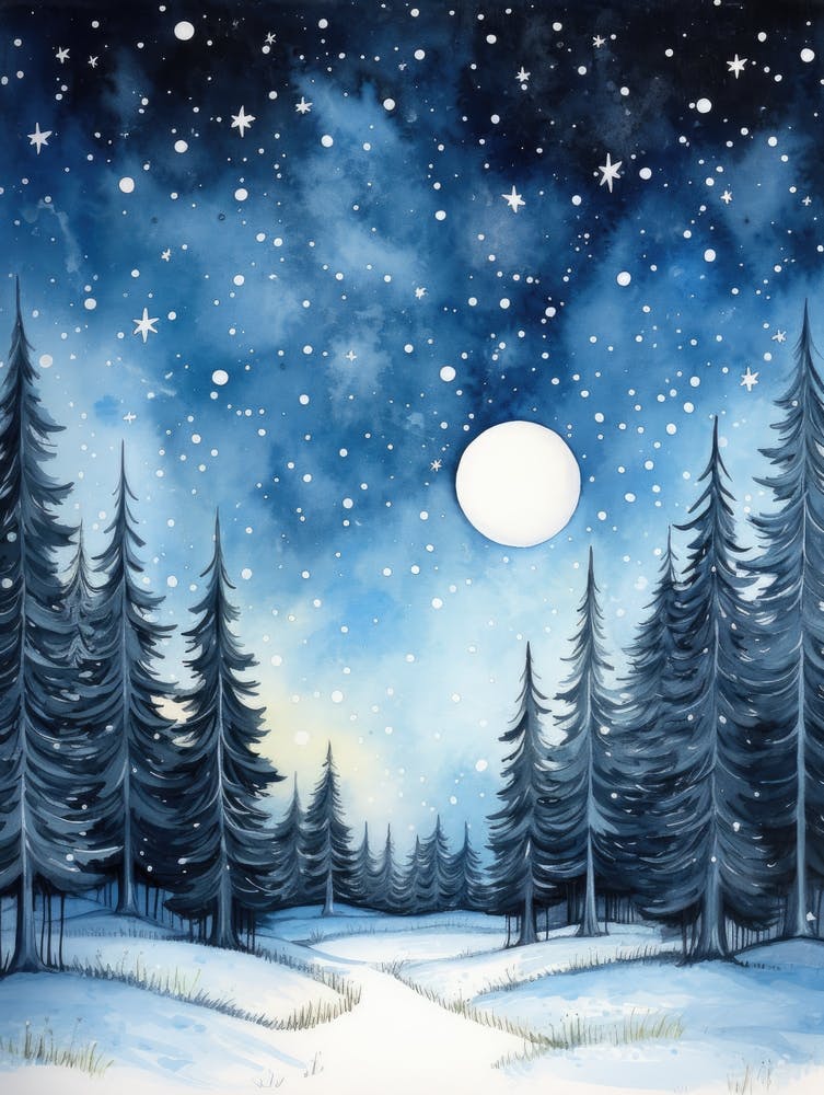 Snowy Forest