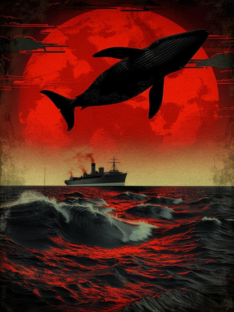 Ship And A Whale