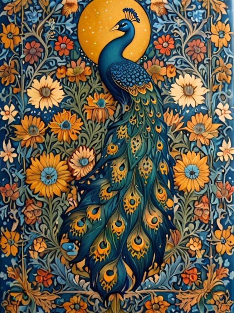 William Morris Peacock 5