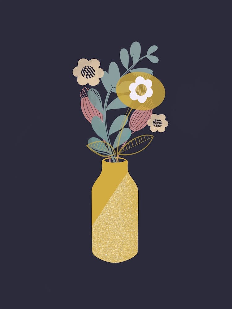 Yellow Pop Vase