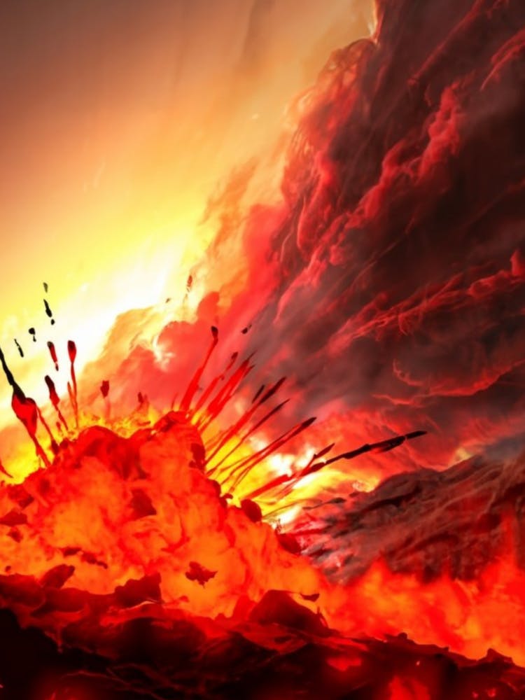 Volcano Eruption