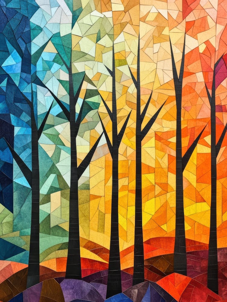 Sunset Trees 1
