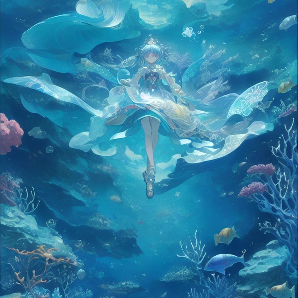 magical underwater world