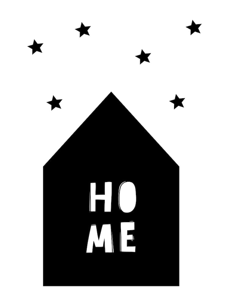Scandi Home With Stars