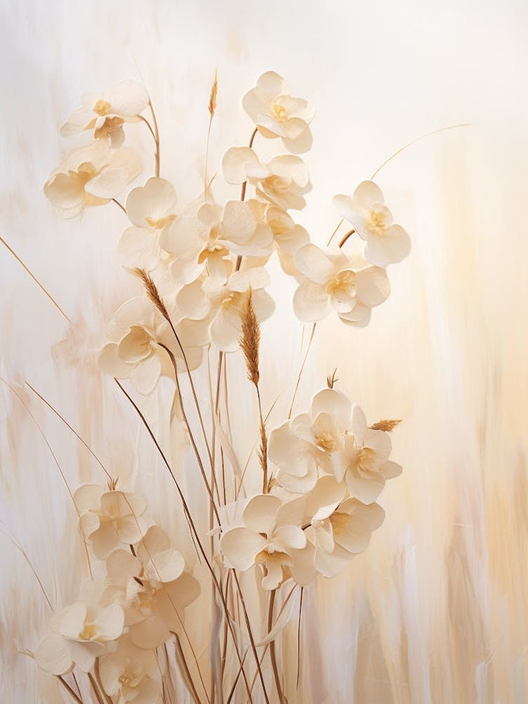 Boho Dried Flowers Orchid 1