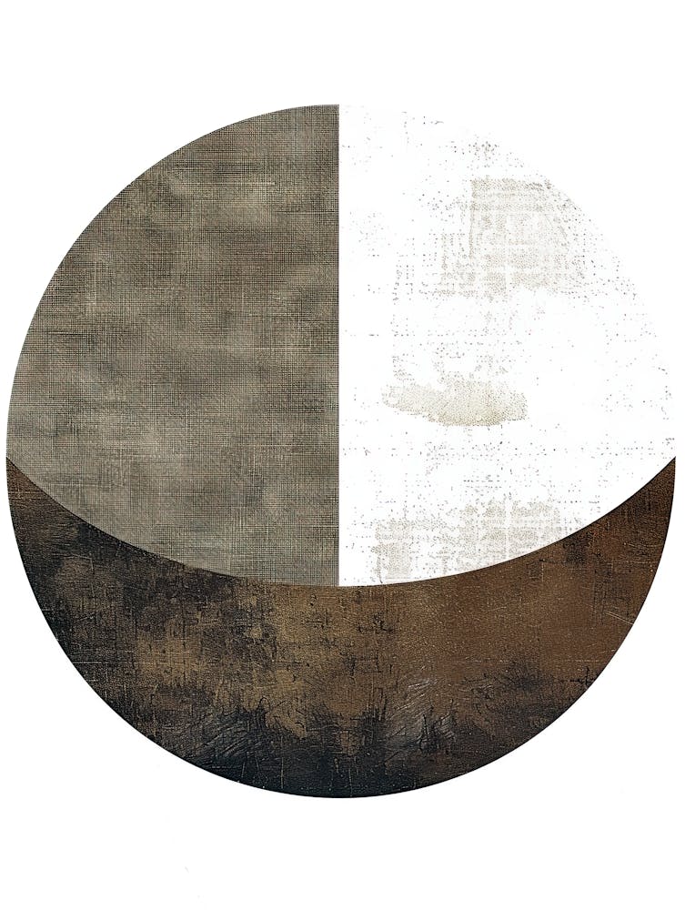 'Circle', Minimalist, Bauhaus