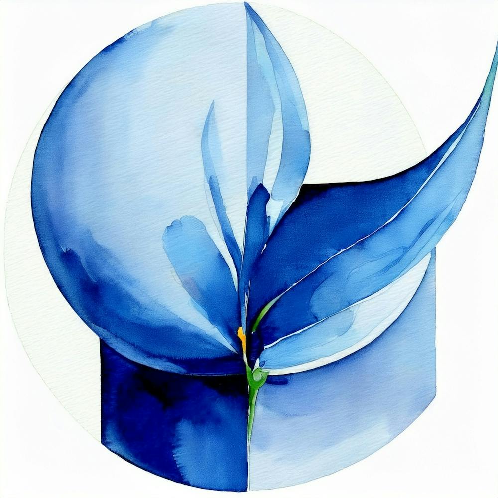 Blue Flower 1
