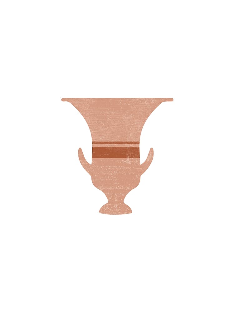 Minimal Greek Vase Calyx