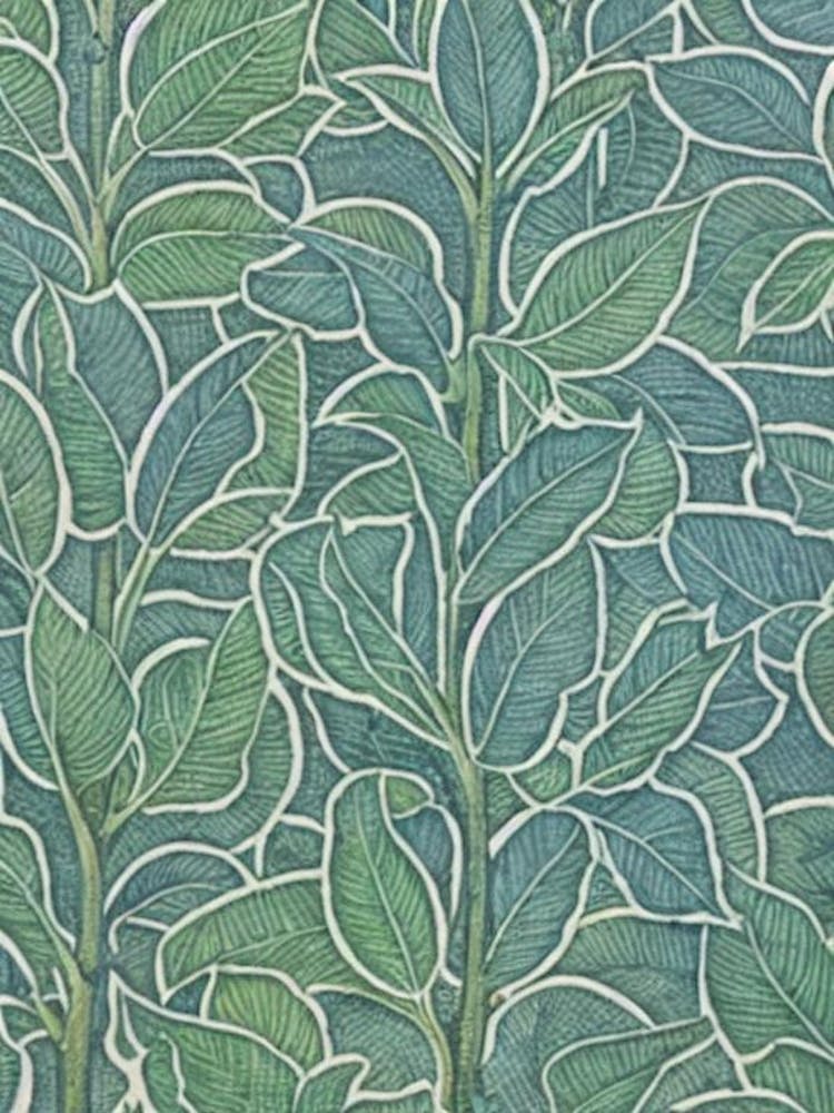 Cucumber Magnolia 2 tree Vintage Botanical