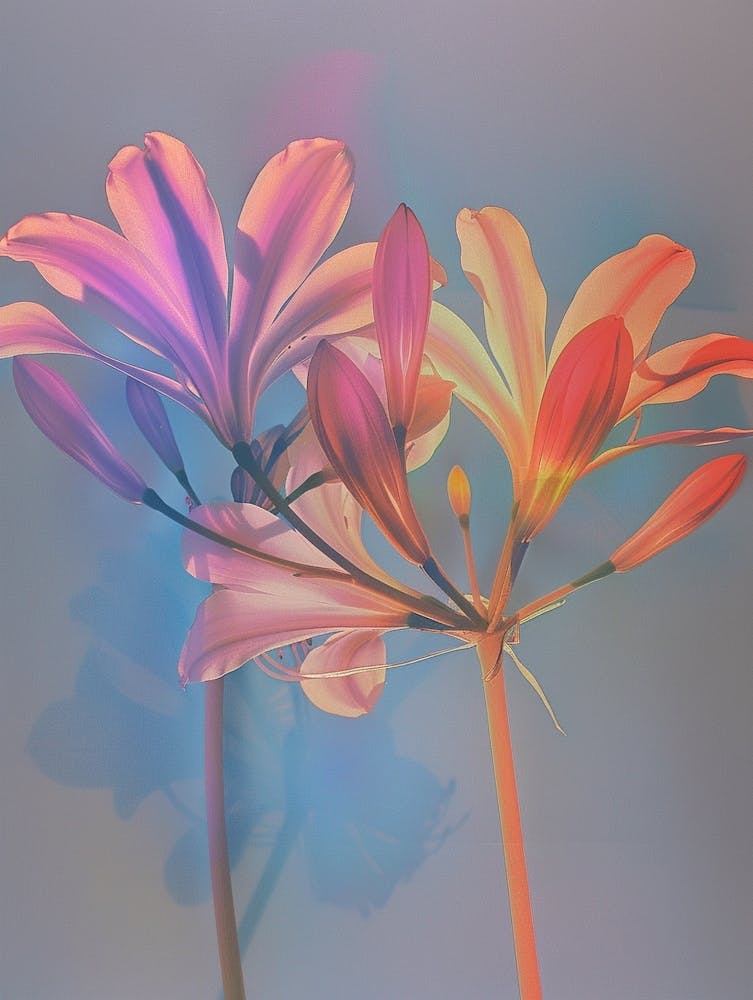 Iridescent Flower Agapanthus 2