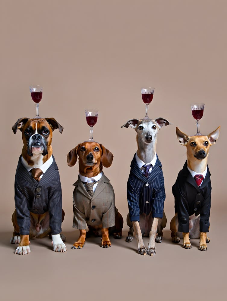 Dogs In Suits