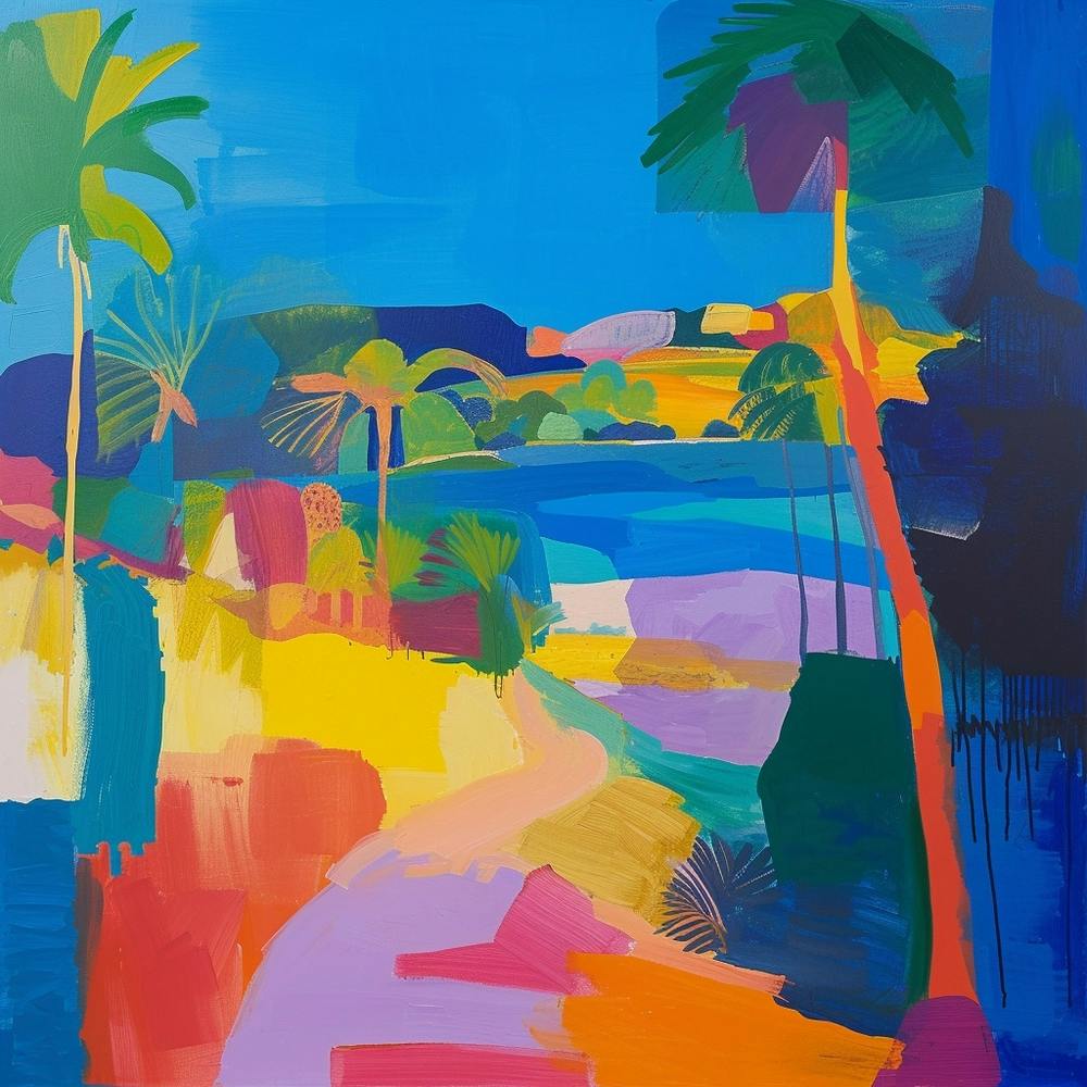 Abstract Travel Collection Mauritius 2