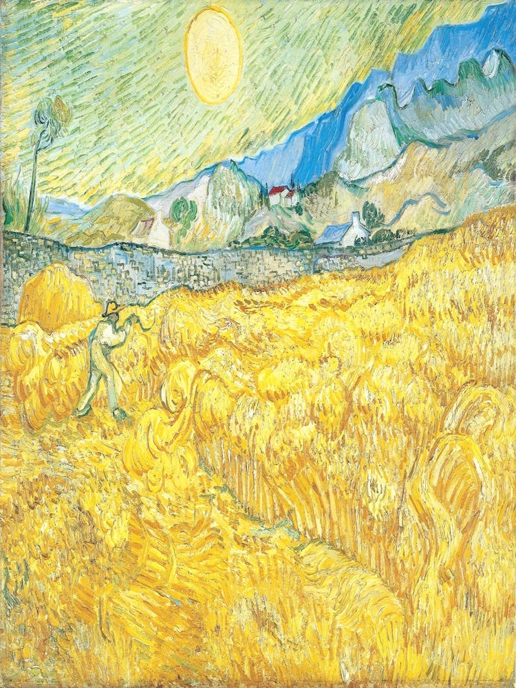Wheat Field By Vincent Van Gogh