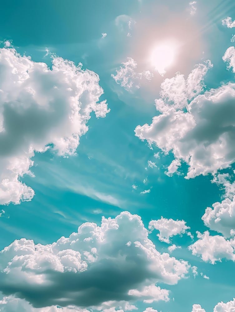 Blue Sky With Clouds 6