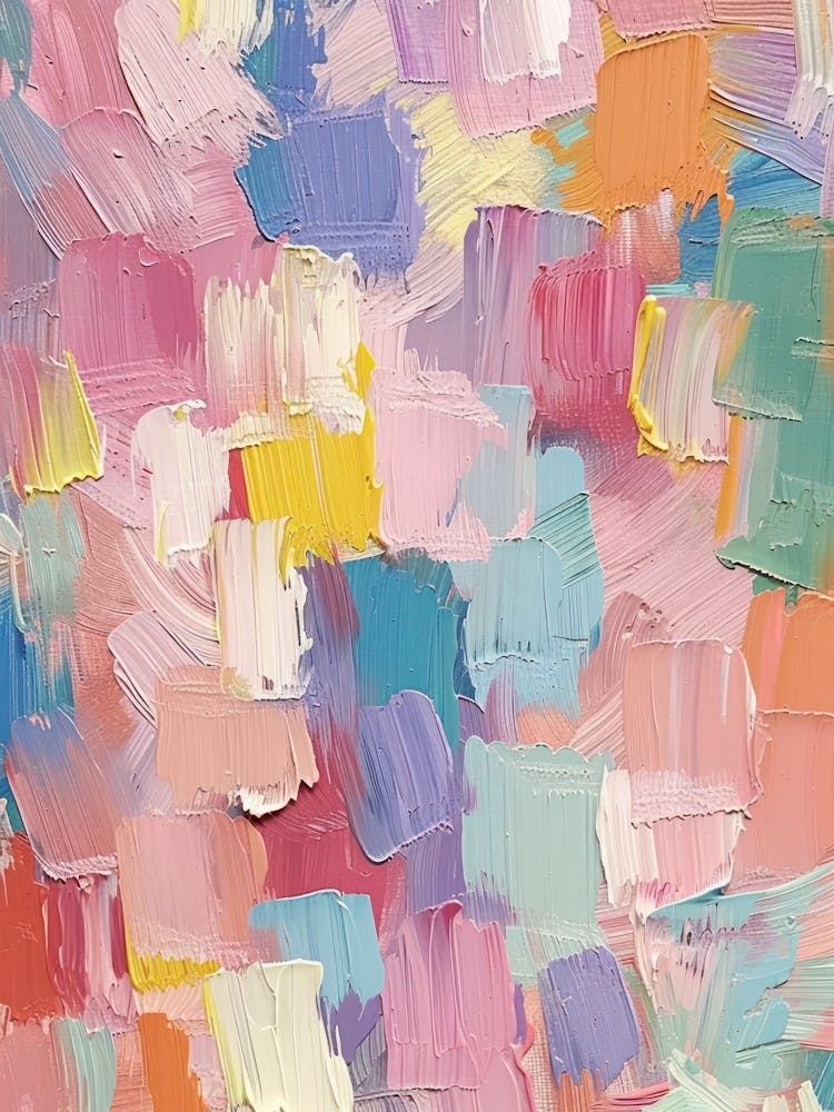 Pastels Impasto Strokes 8