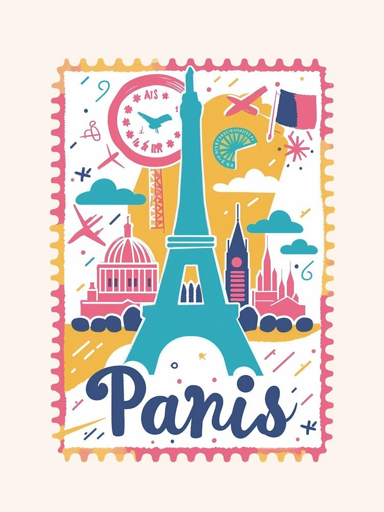 Paris Stamp