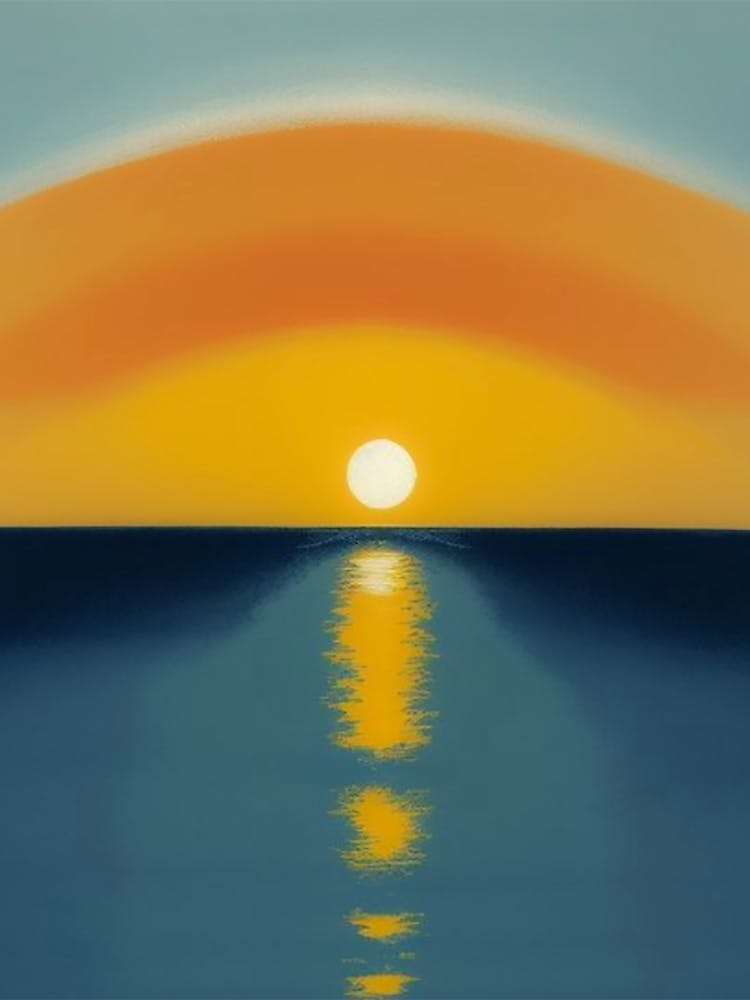 Sommer Sonnenuntergang